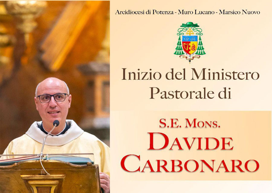 INIZIO MINISTERO PASTORALE S.E. MONS. CARBONARO