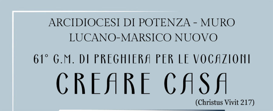 61° GIORNATA MONDIALE PER LE VOCAZIONI