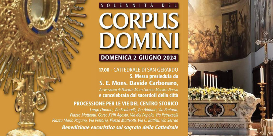 SOLENNITA’ DEL CORPUS DOMINI