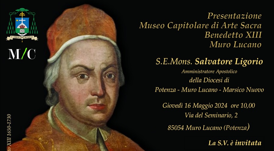 PRESENTAZIONE MUSEO CAPITOLARE D’ARTE SACRA BENEDETTO XIII DI MURO LUCANO
