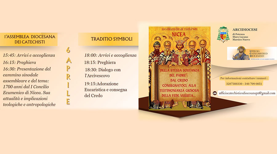 I° ASSEMBLEA DIOCESANA DEI CATECHISTI E TRADITIO SYMBOLI