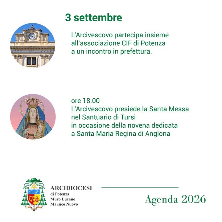 Arcidiocesi di Potenza - Muro Lucano - Marsiconuovo