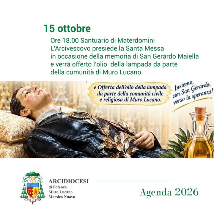 Arcidiocesi di Potenza - Muro Lucano - Marsiconuovo