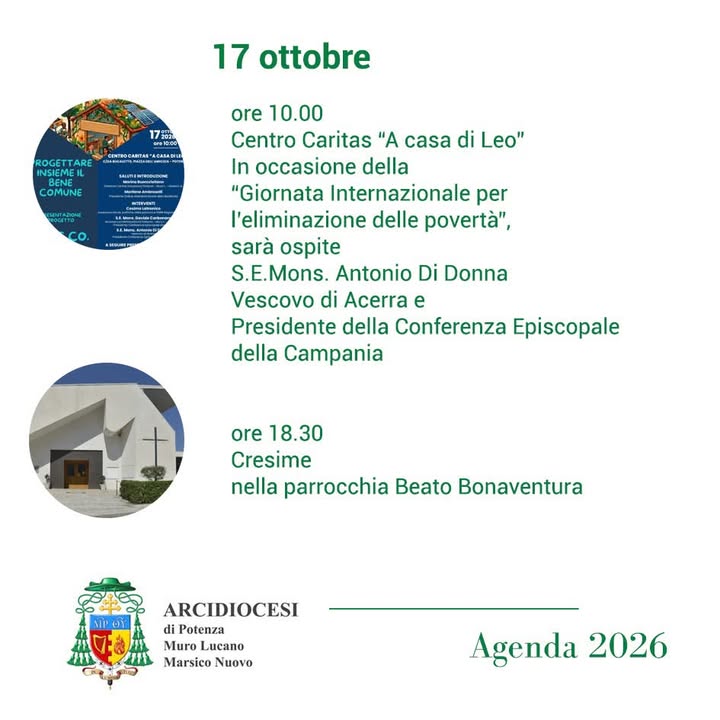 Arcidiocesi di Potenza - Muro Lucano - Marsiconuovo