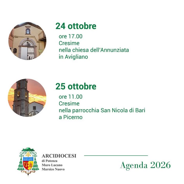 Arcidiocesi di Potenza - Muro Lucano - Marsiconuovo
