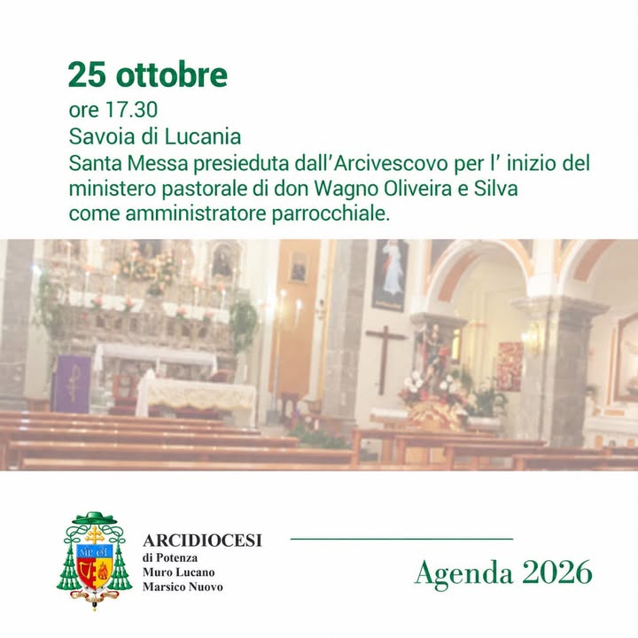 Arcidiocesi di Potenza - Muro Lucano - Marsiconuovo