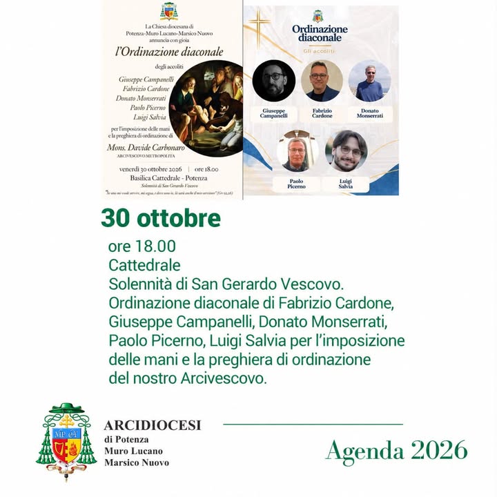 Arcidiocesi di Potenza - Muro Lucano - Marsiconuovo